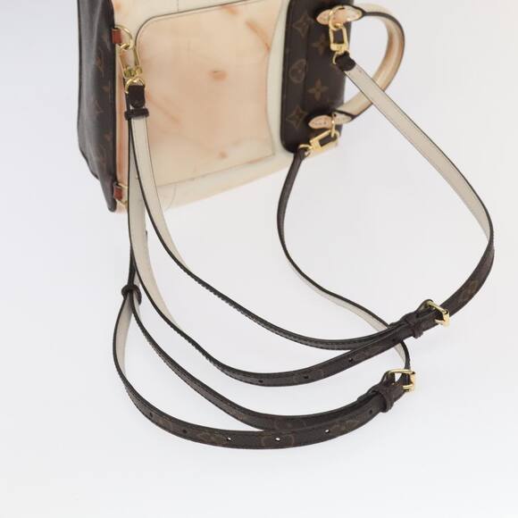 LOUIS VUITTON Monogram Vernis Hot Spring Snow Backpack White M53548 - Picture 9 of 16